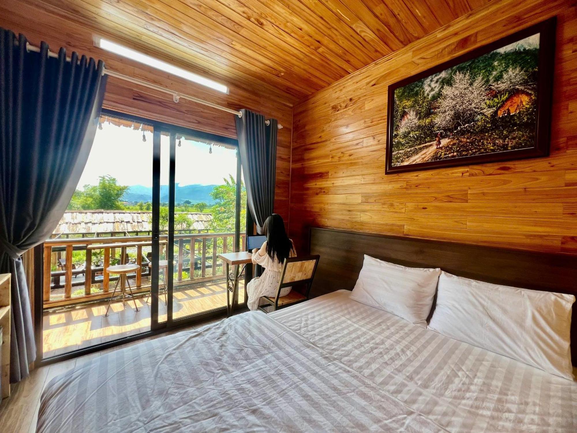 Tran Gia Homestay Nghia Lo Exterior photo